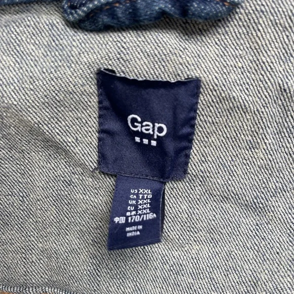 GAP classic Jean Jacket size XXL - Picture 3 of 4